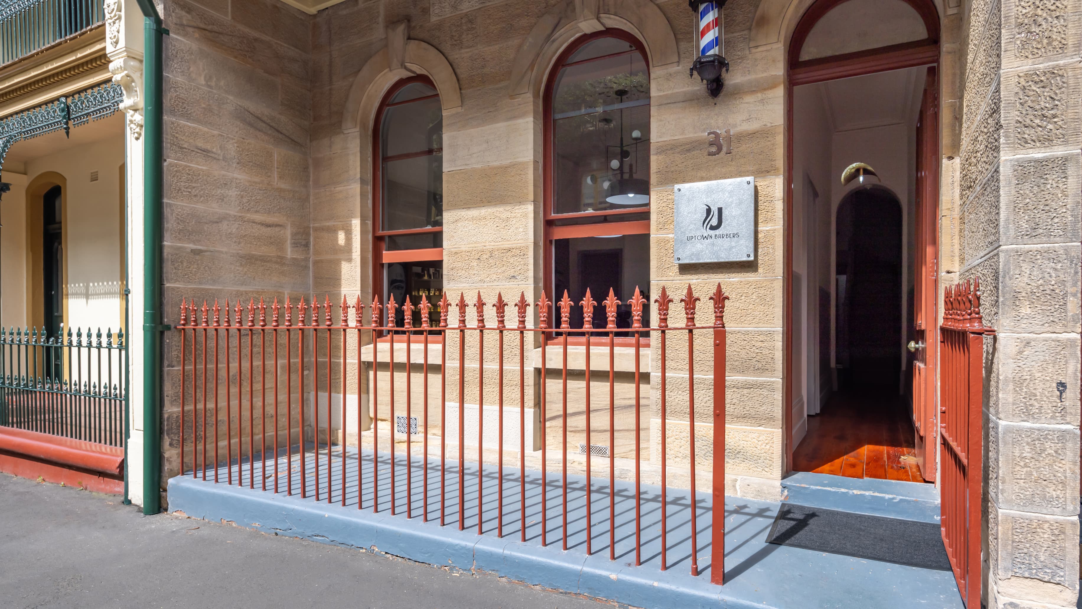 The Rocks barbershop atmosphere